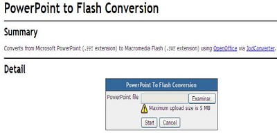 POWERPOINT A FLASH